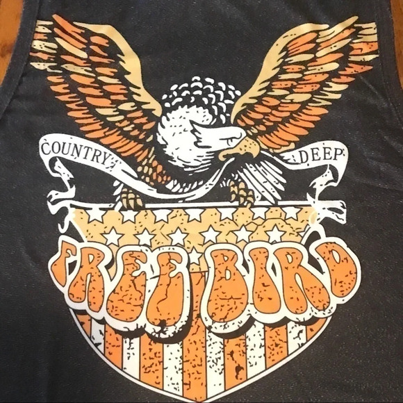 𝅺🔥AMERICAN‎ Bald Eagle Free Bird Tank Top. New - Picture 8 of 10